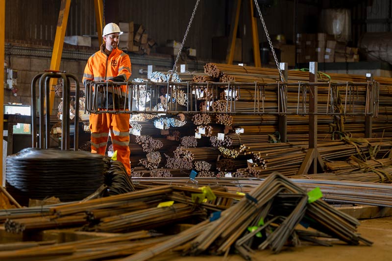 Midlands Warehouse Stock Steel Rebar